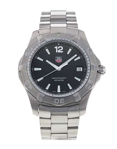 Pre Owned Tag Heuer Aquaracer WAF1110.BA0800 Watch Watchfinder Co
